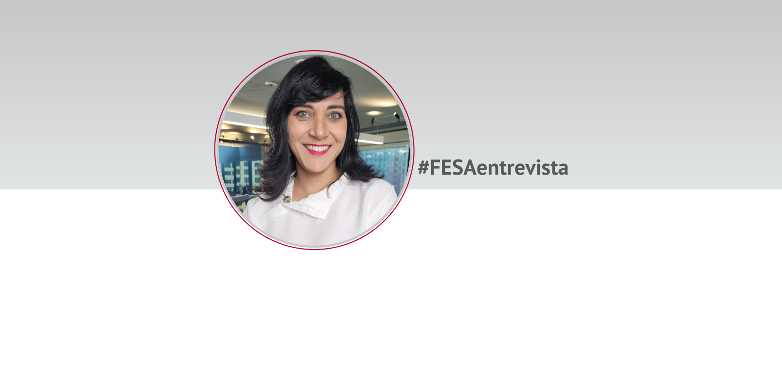 Imagem de capa do quadro FESA Entrevista, com Paloma Sacramento